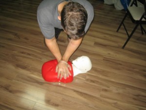 CPR Chest Compressions with CPR Courses in Fort McMurray